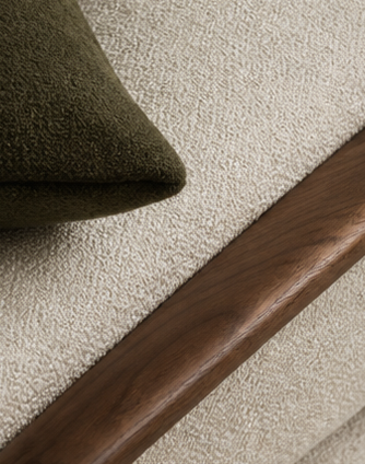 Living room styling detail